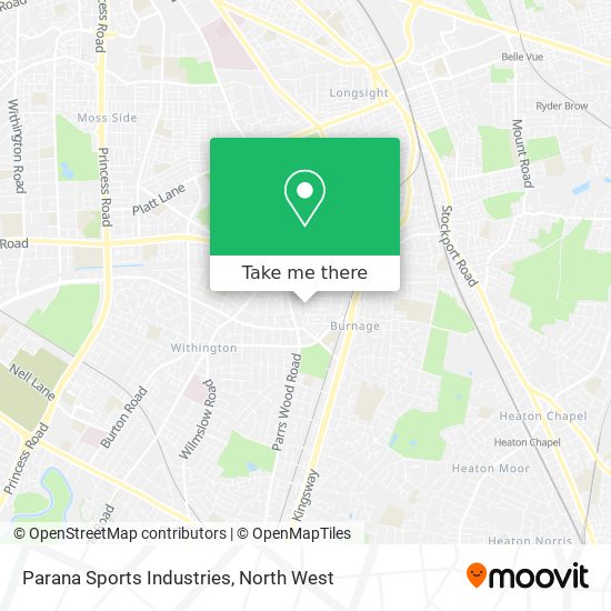 Parana Sports Industries map