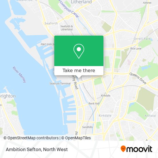 Ambition Sefton map