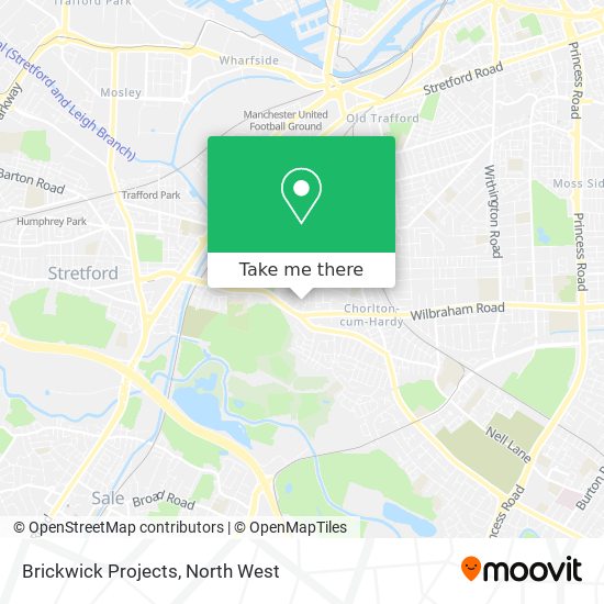 Brickwick Projects map