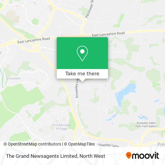 The Grand Newsagents Limited map