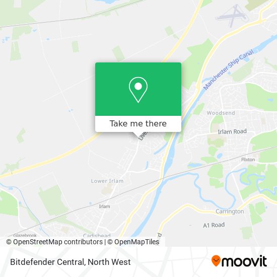 Bitdefender Central map