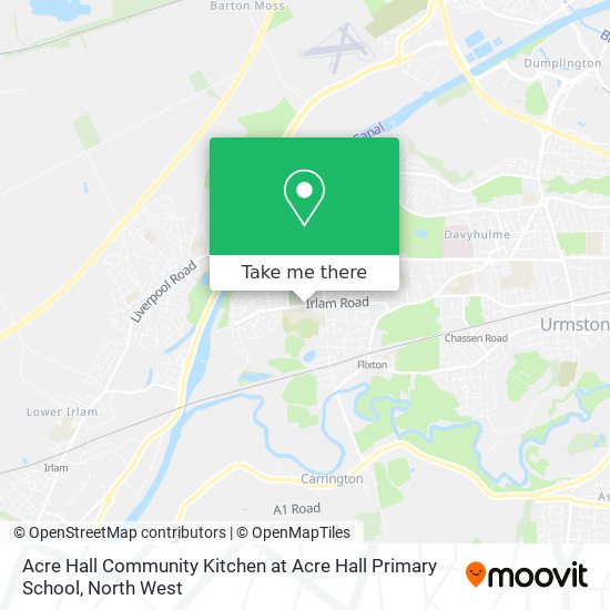 Acre Hall Community Kitchen at Acre Hall Primary School map