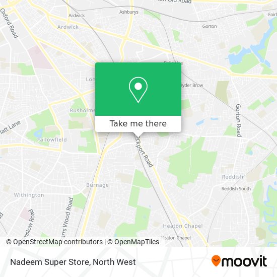 Nadeem Super Store map