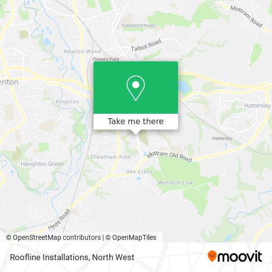 Roofline Installations map