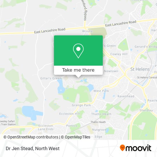 Dr Jen Stead map