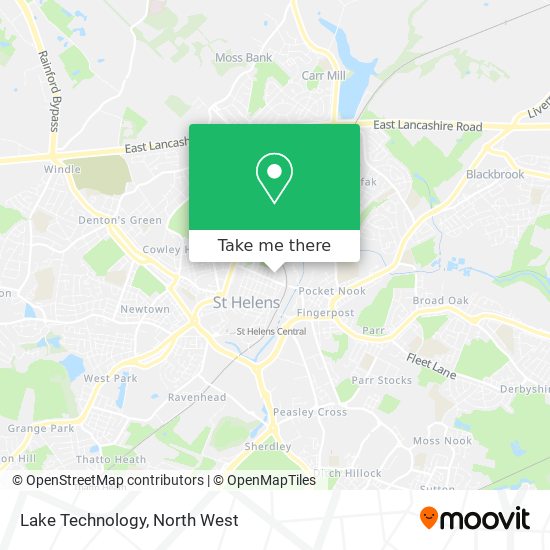 Lake Technology map