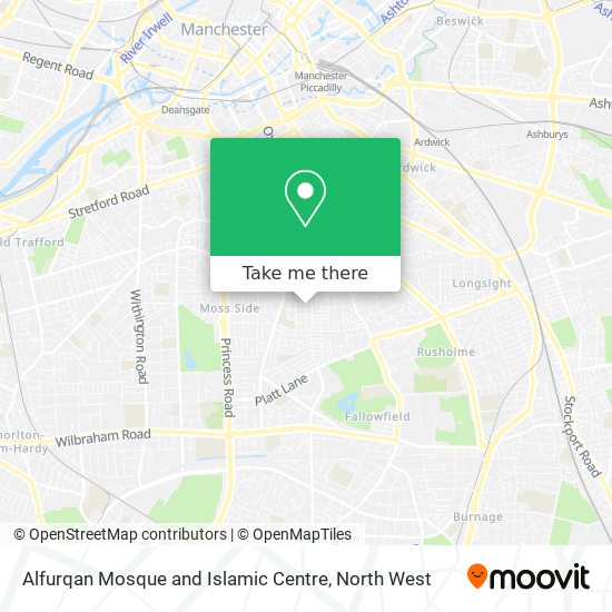 Alfurqan Mosque and Islamic Centre map
