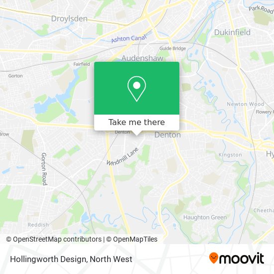 Hollingworth Design map