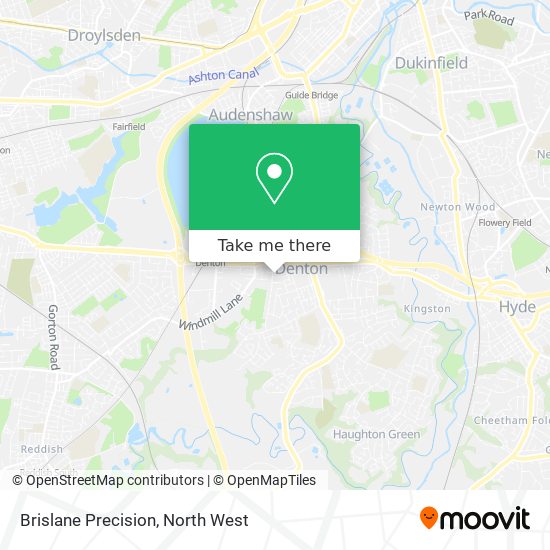 Brislane Precision map