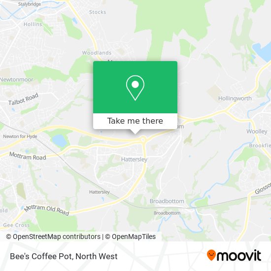 Bee's Coffee Pot map