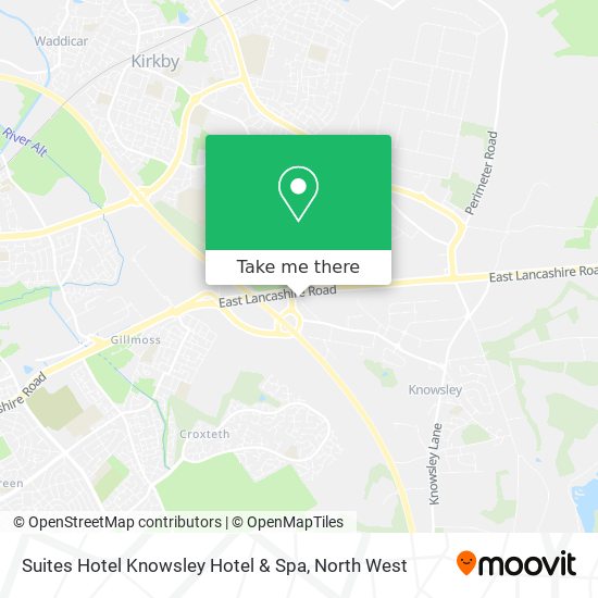 Suites Hotel Knowsley Hotel & Spa map