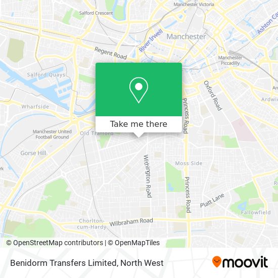 Benidorm Transfers Limited map