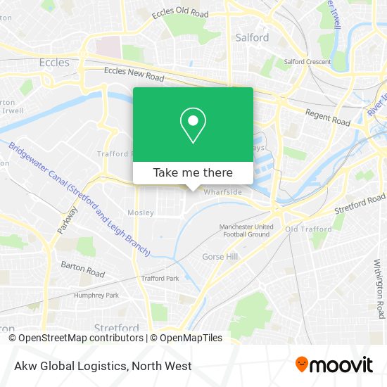 Akw Global Logistics map