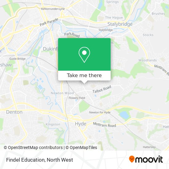 Findel Education map