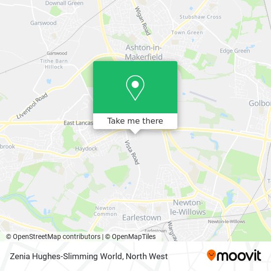 Zenia Hughes-Slimming World map
