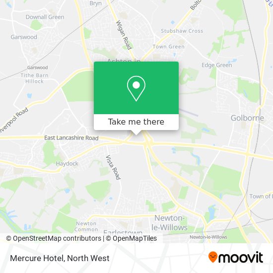 Mercure Hotel map