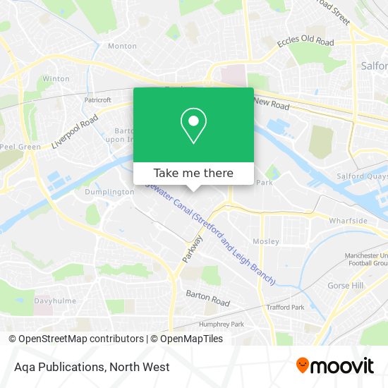 Aqa Publications map