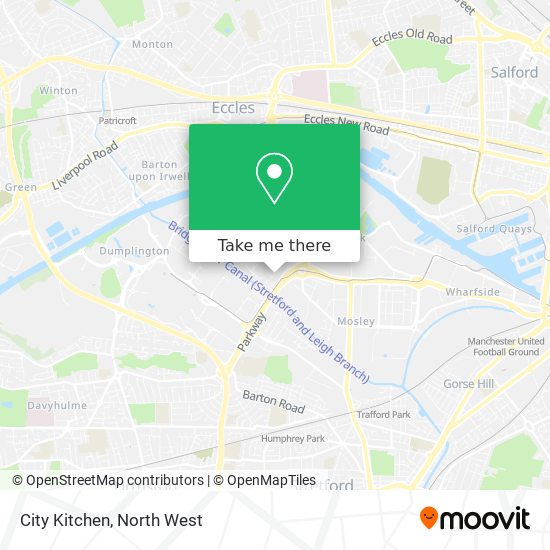 City Kitchen map