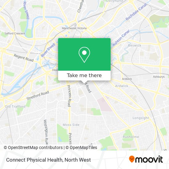 Connect Physical Health map