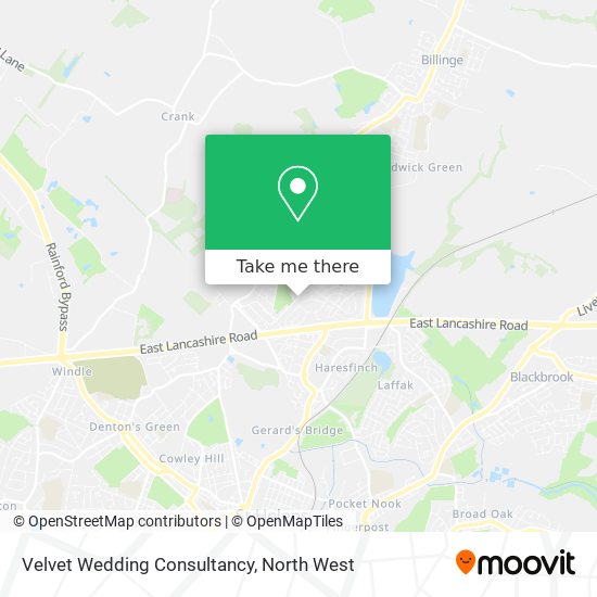 Velvet Wedding Consultancy map