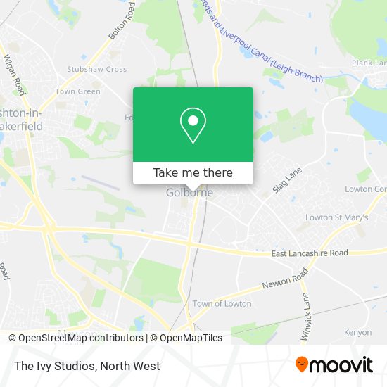 The Ivy Studios map