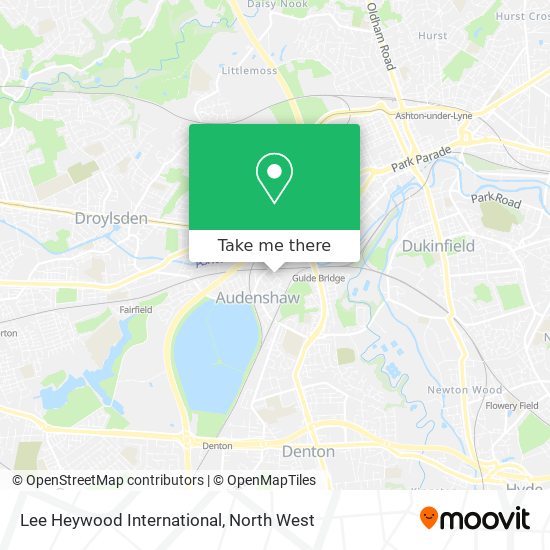 Lee Heywood International map