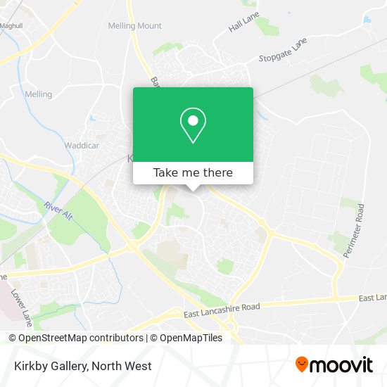 Kirkby Gallery map
