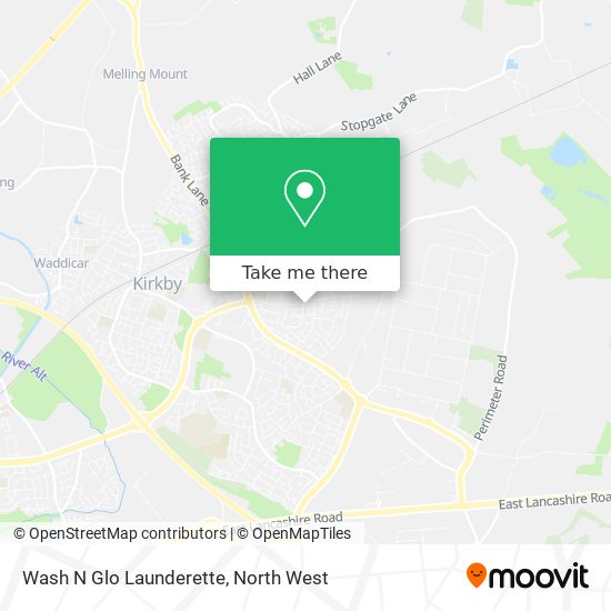 Wash N Glo Launderette map