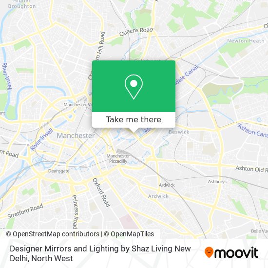 Designer Mirrors and Lighting by Shaz Living New Delhi map