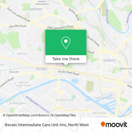 Bevain Intermediate Care Unit Imc map