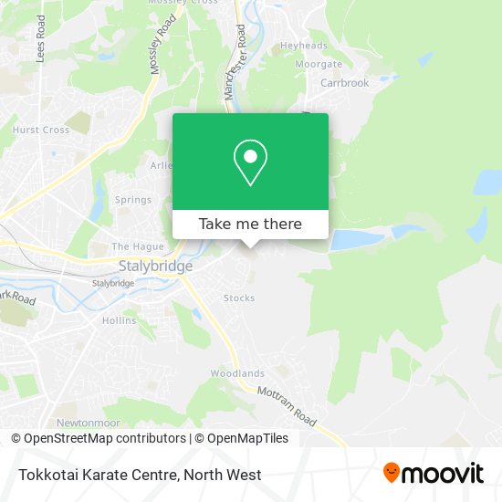 Tokkotai Karate Centre map