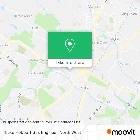 Luke Hobbart Gas Engineer map