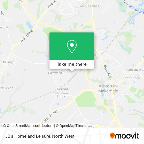 JB's Home and Leisure map