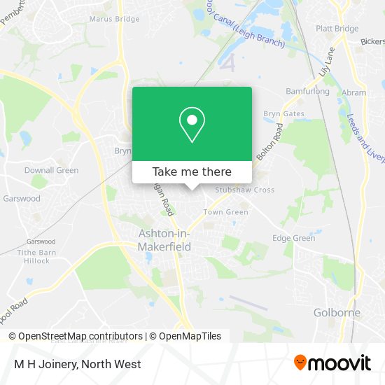 M H Joinery map