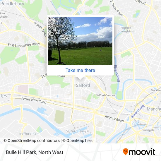 Buile Hill Park map