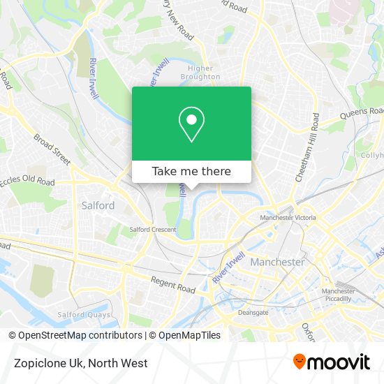 Zopiclone Uk map