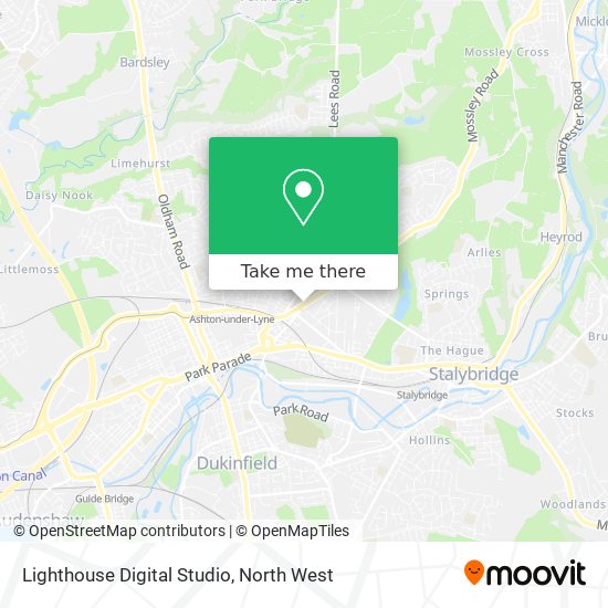 Lighthouse Digital Studio map