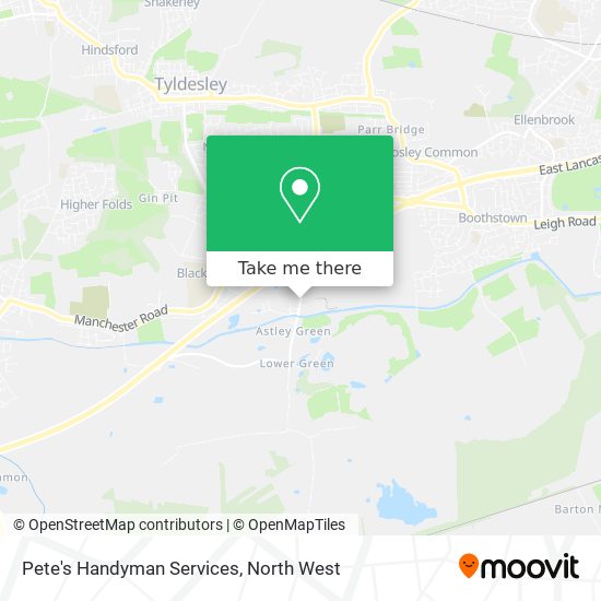 Pete's Handyman Services map