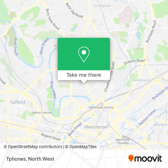 Tphones map