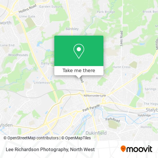 Lee Richardson Photography map
