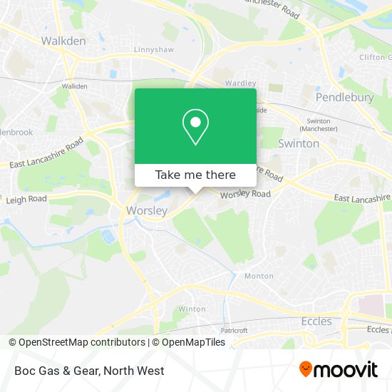 Boc Gas & Gear map