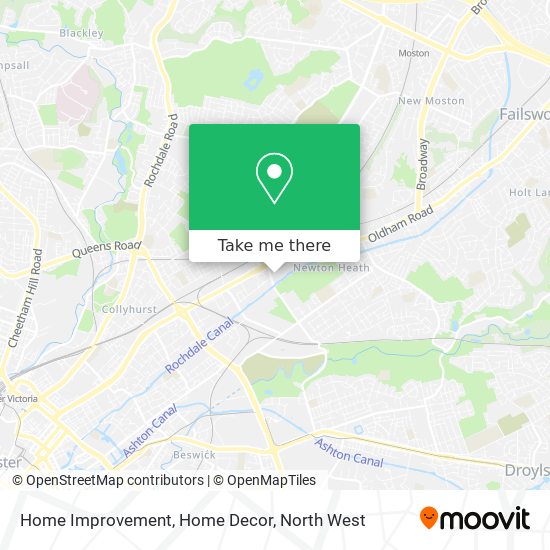 Home Improvement, Home Decor map