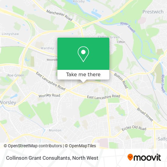Collinson Grant Consultants map