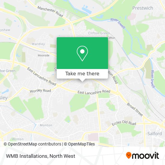 WMB Installations map