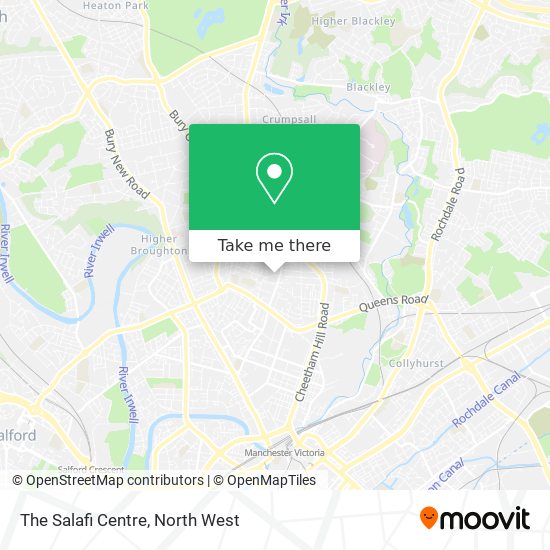 The Salafi Centre map