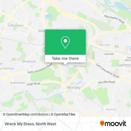 Wreck My Dress map