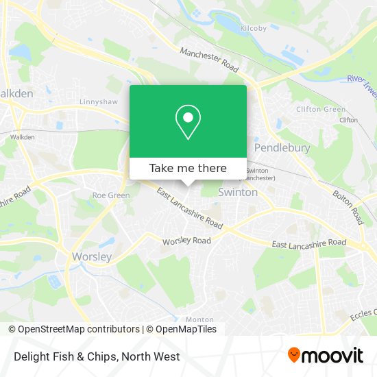 Delight Fish & Chips map