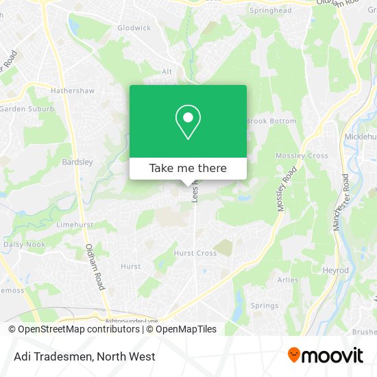 Adi Tradesmen map