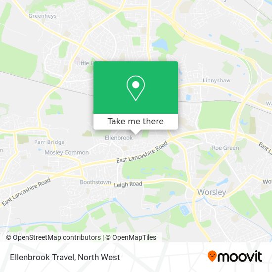 Ellenbrook Travel map