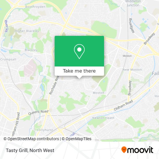 Tasty Grill map